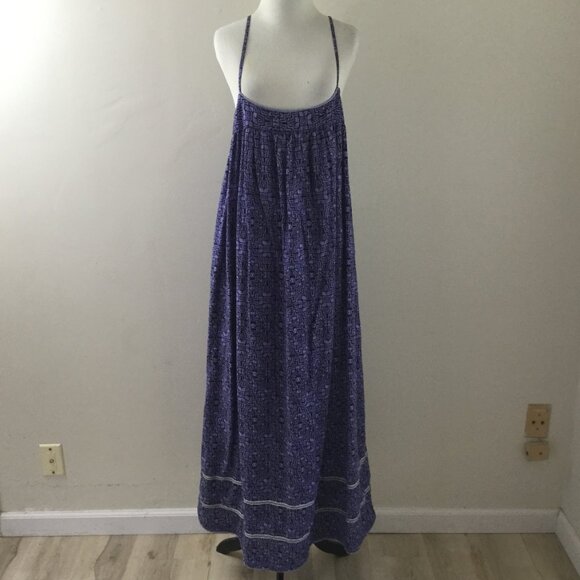 by Anthropologie Purple Maxi Dress m - Picture 2 of 10